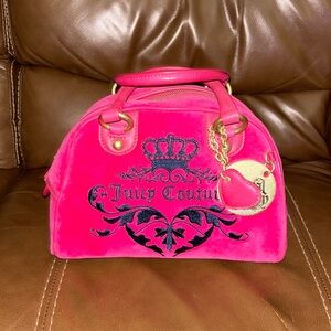 *SOLD* Hot pink vintage Juicy Couture bowler bag
